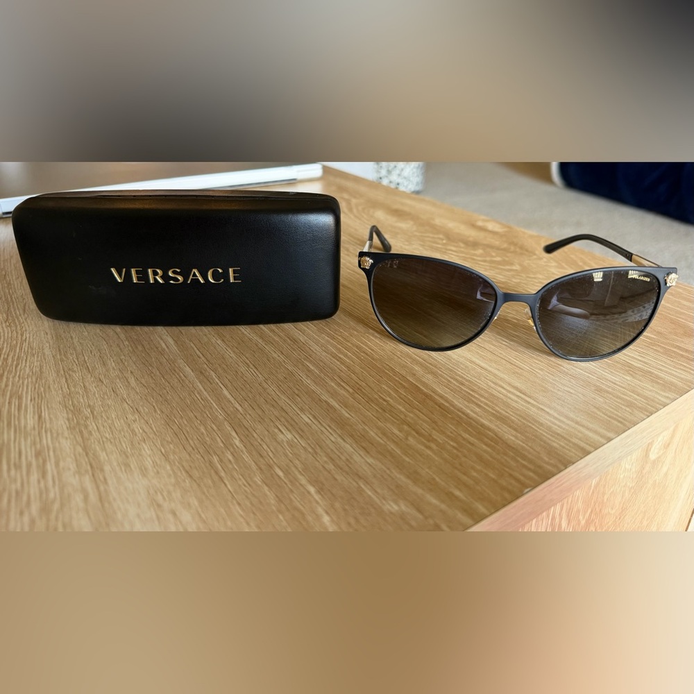 Versace Women’s Black Sunglasses